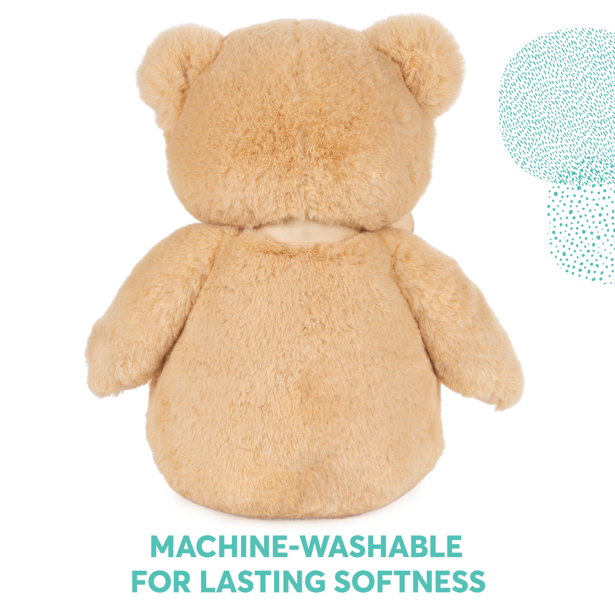 Baby GUND My First Friend Teddy Bear, Tan, Ultra Soft Animal Plush Toy for Babies and Newborns