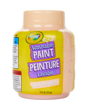Crayola Washable Paint - Peach (2oz), Kids Paint, Great for Arts & Crafts, Resealable, Classroom Paint, Nontoxic, Ages 3+