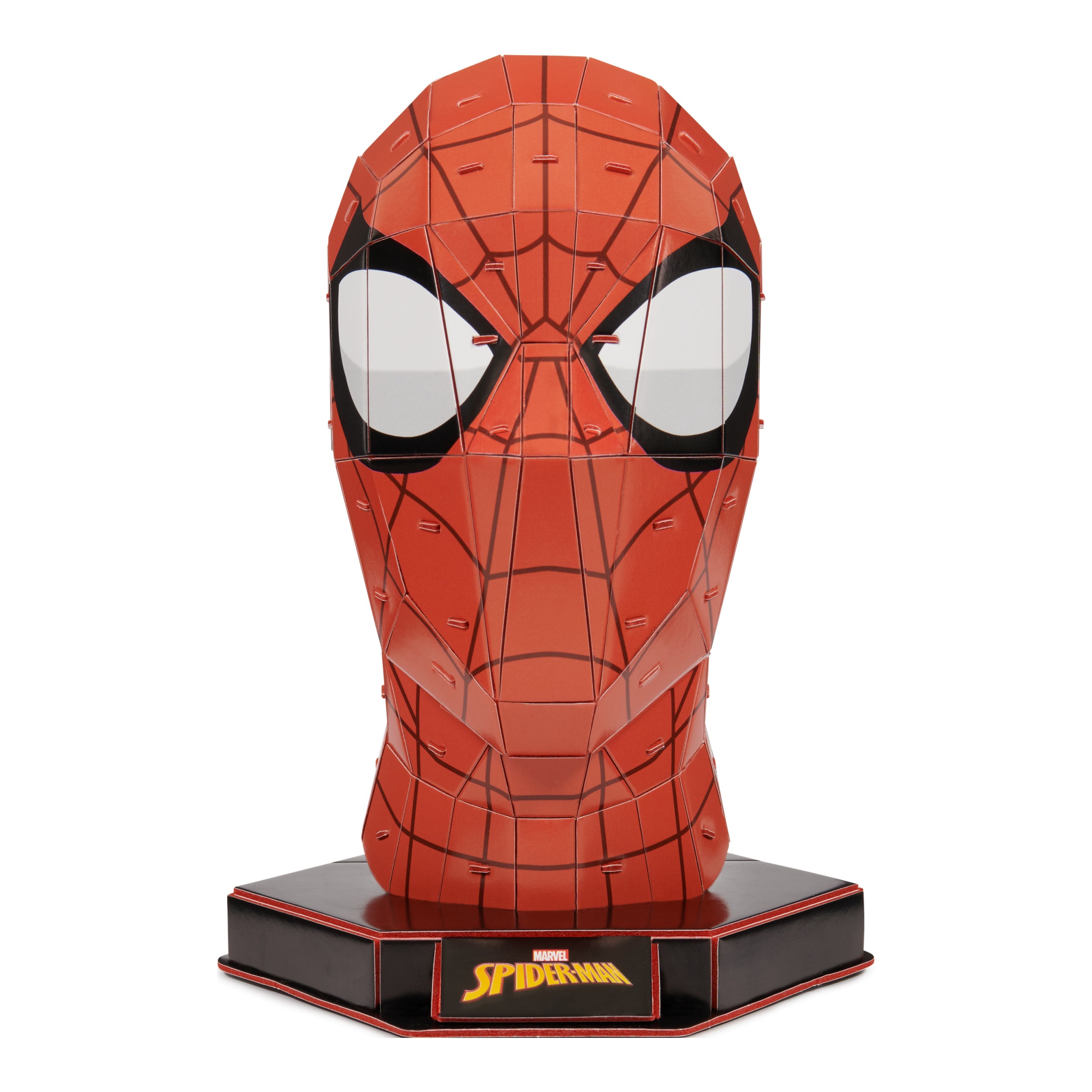 4D Build, Marvel Spider-Man 3D Puzzle Model Kit with Stand 82 Pcs | Spider-Man Desk Decor | Building Toys | 3D Puzzles for Adults & Teens 12+
