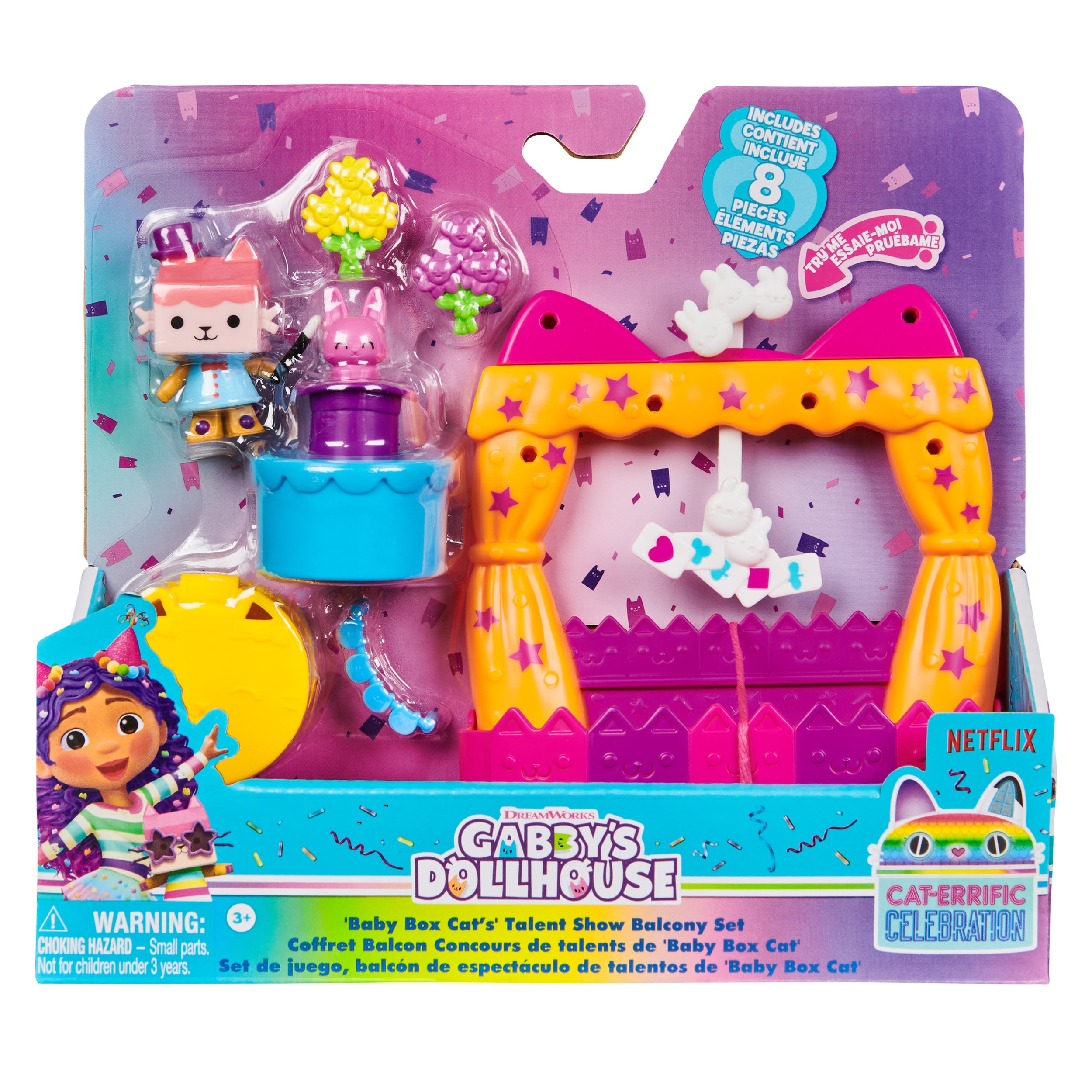 GABBYS DOLLHOUSE BALCONY SET ASST