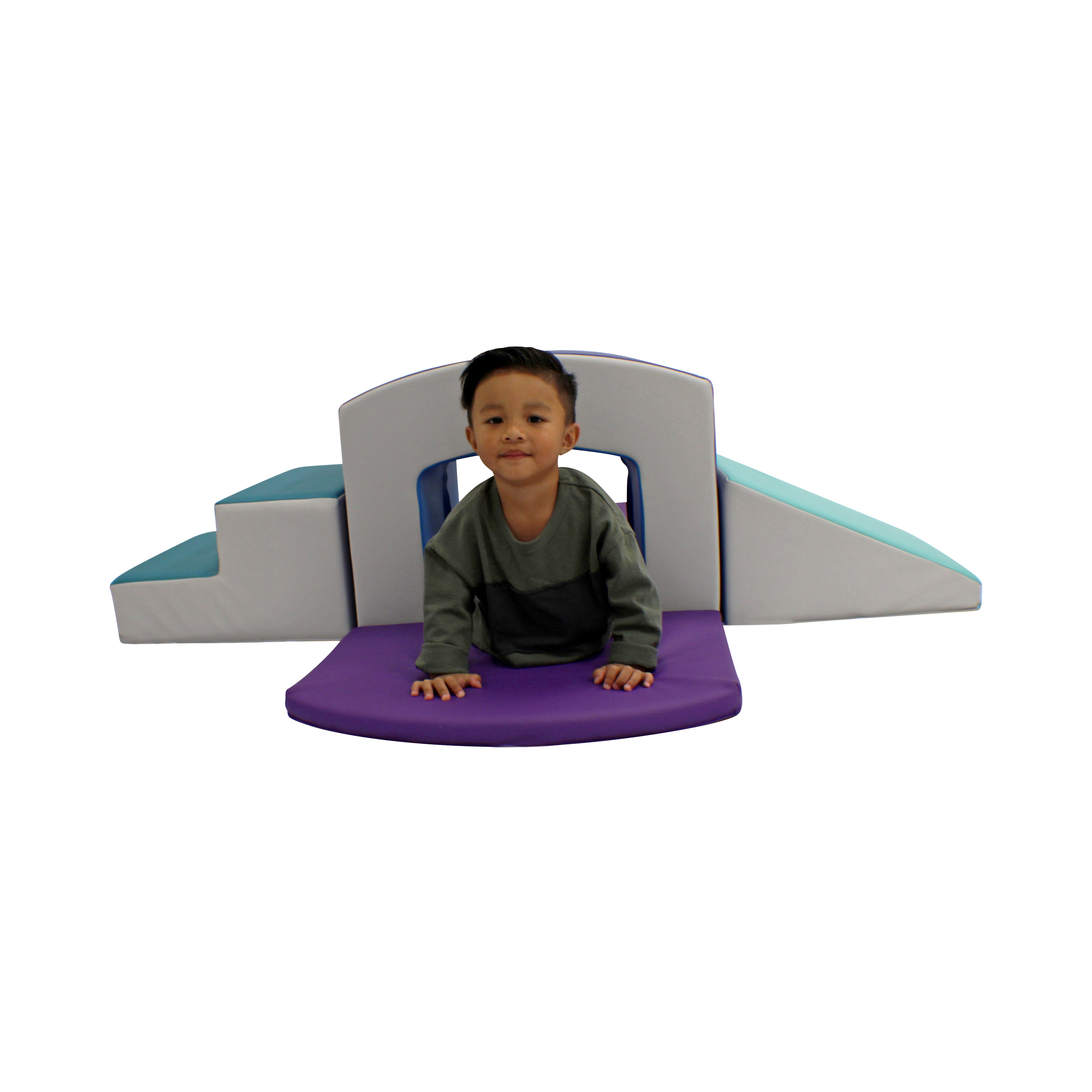 SoftScape Playtime Tunnel Climber Plus - Contemporary/Purple