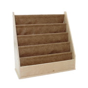 Rustic Birch Sling Book Display - Pecan