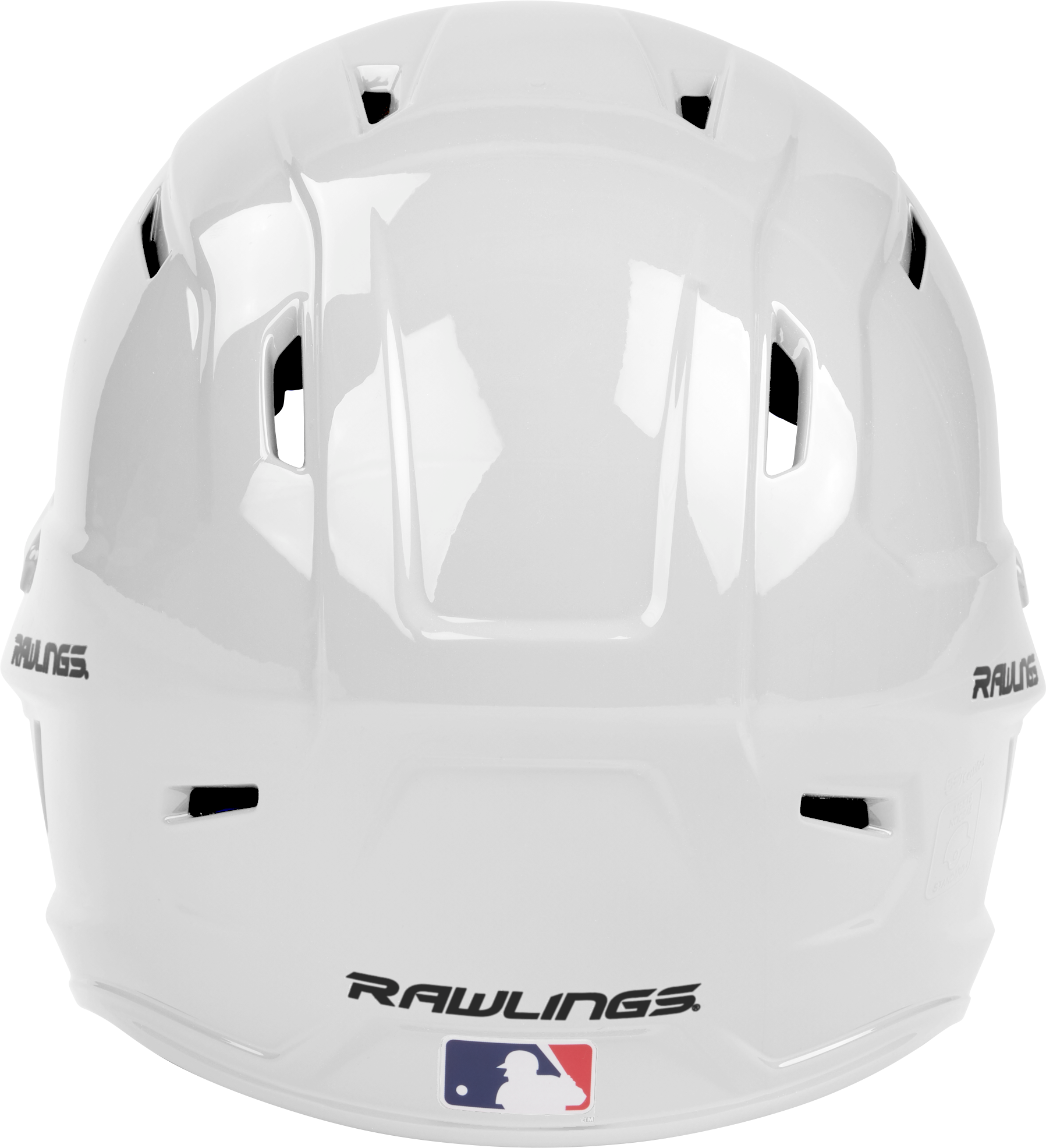 Rawlings Mach Gloss Junior Baseball Helmet - White