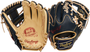 Rawlings Pro Preferred Series 11.5-Inch Baseball Glove - Right Hand Thrower - Camel/Navy