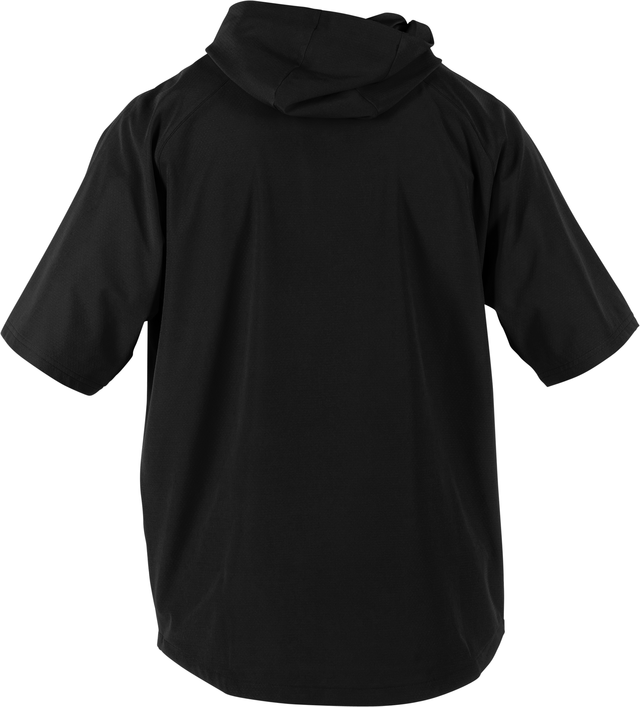 Rawlings Adult Colorsync Short Sleeve Hooded Jacket - Small - Black