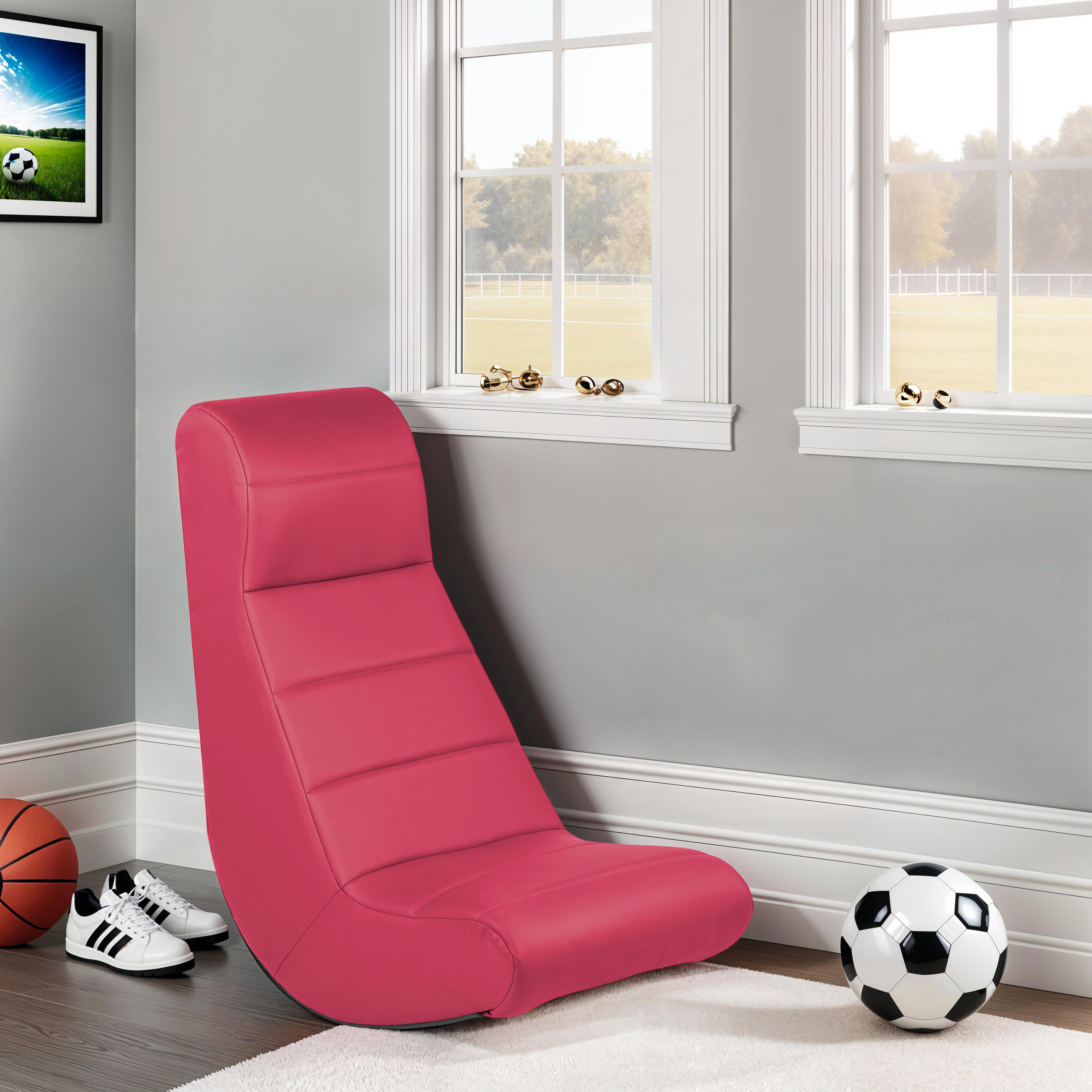 Horizontal Soft Rocker - Raspberry