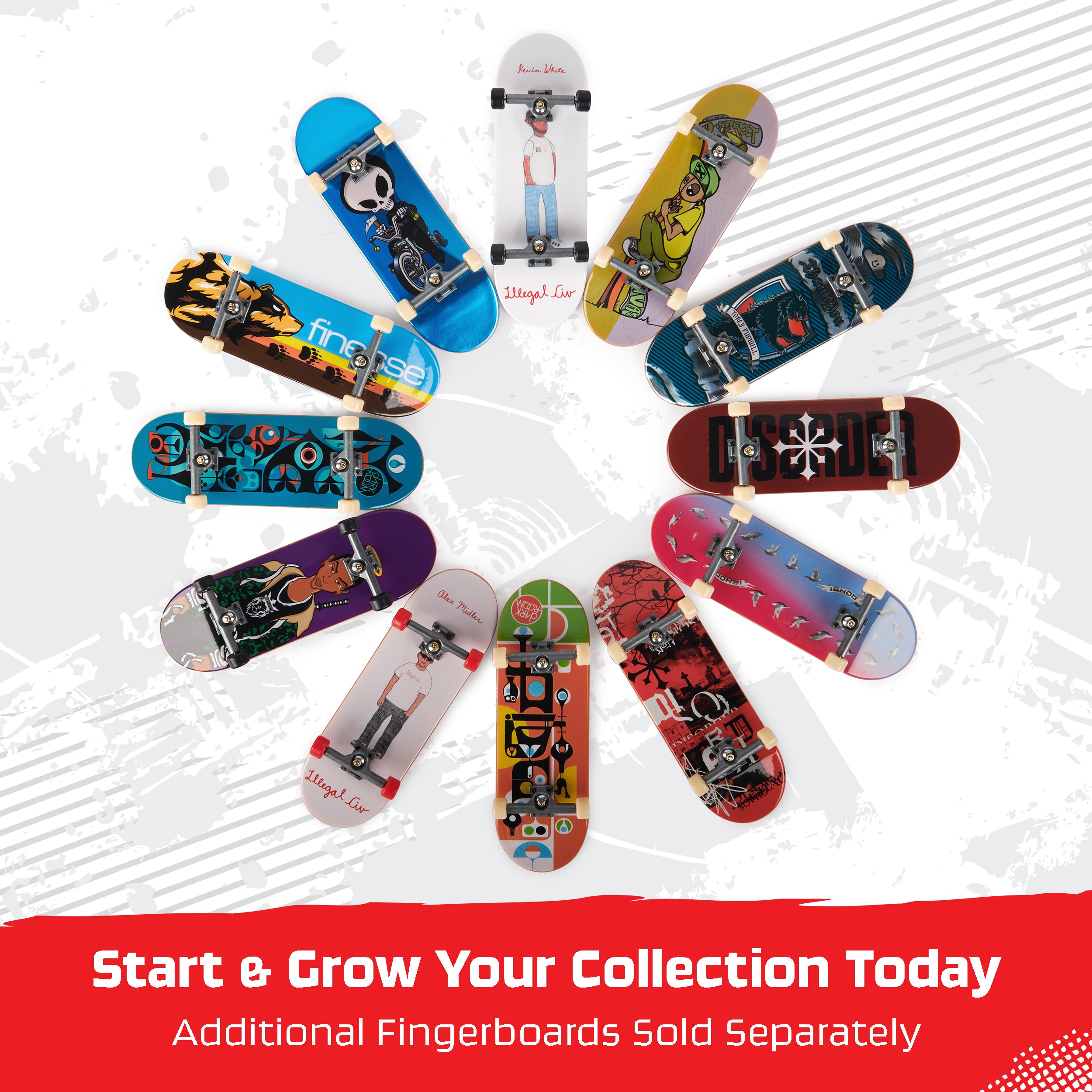 Tech Deck, Toy Machine Sk8shop Fingerboard Bonus Pack, Collectible and Customizable Mini Skateboards, Kids Toys for Ages 6 and up