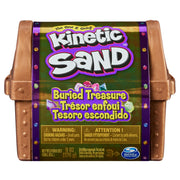 Kinetic Sand, Buried Treasure Playset with 6oz of Play Sand and Surprise Hidden Tool Style May Vary, Sensory Toys for Kids Ages 3 and up