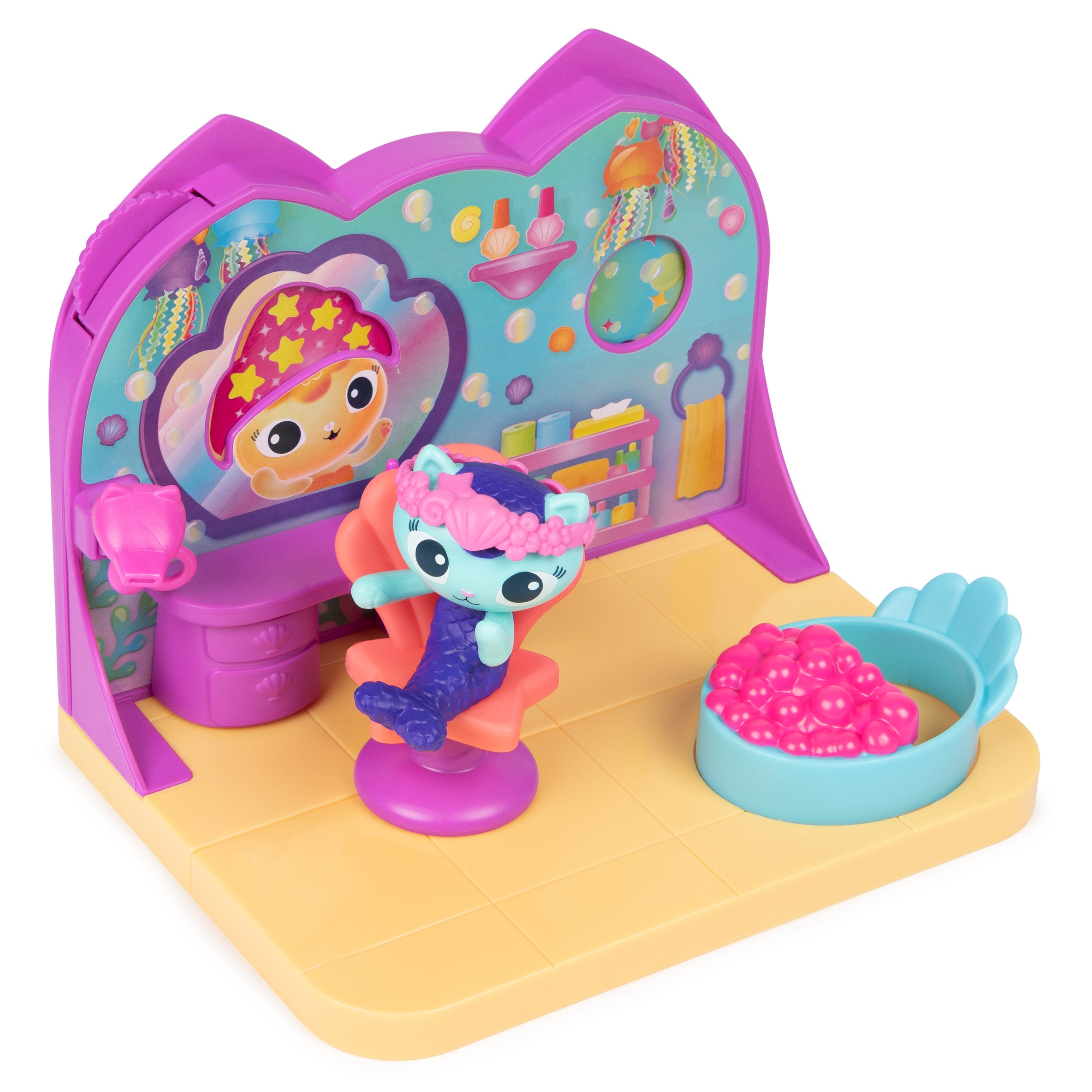 GABBYS DOLLHOUSE DELUXE ROOM SET ASST