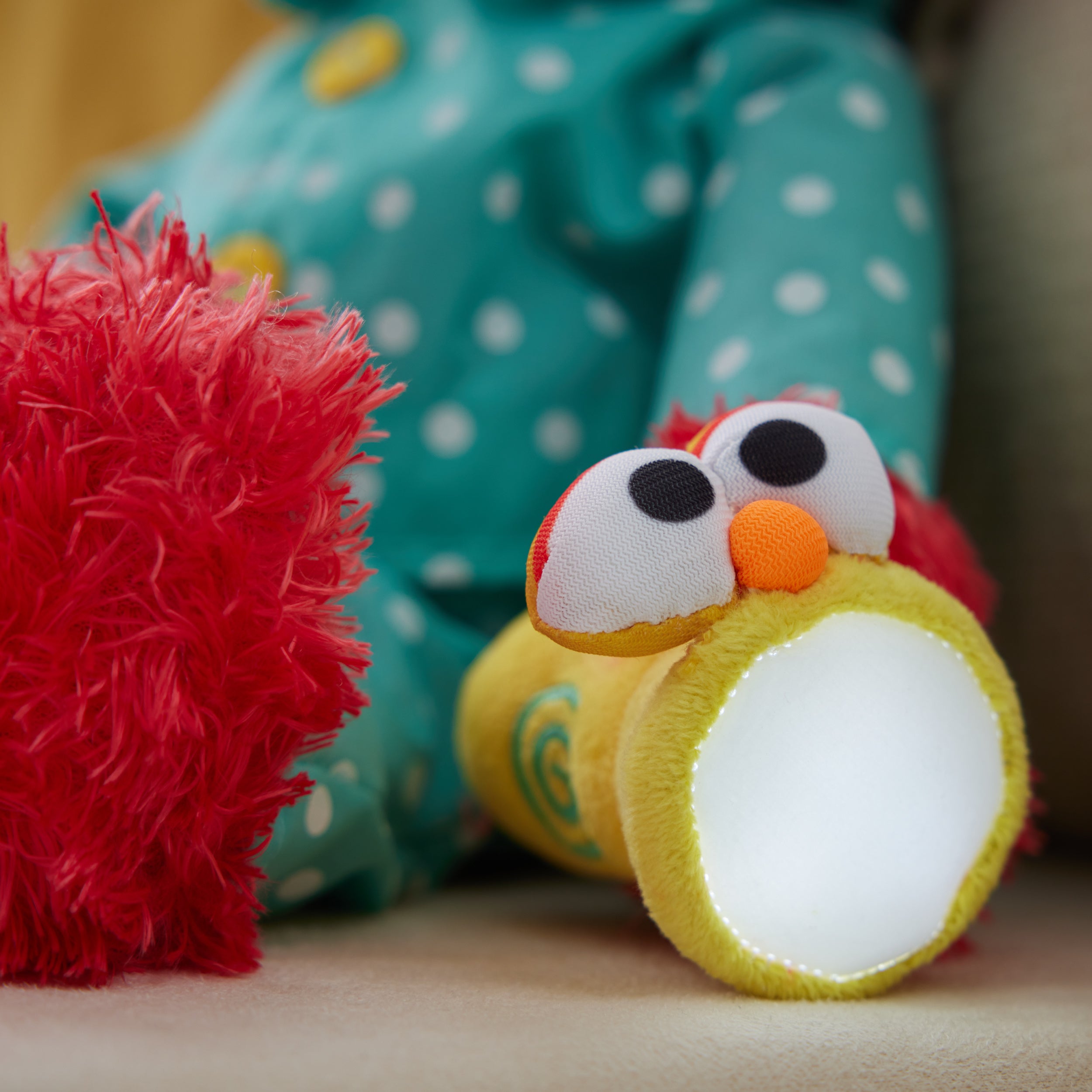 GUND Sesame Street Official Bedtime Elmo Muppet Plush, Premium Glow-in-the-Dark Plush Toy for Ages 1 & Up, Red, 12”