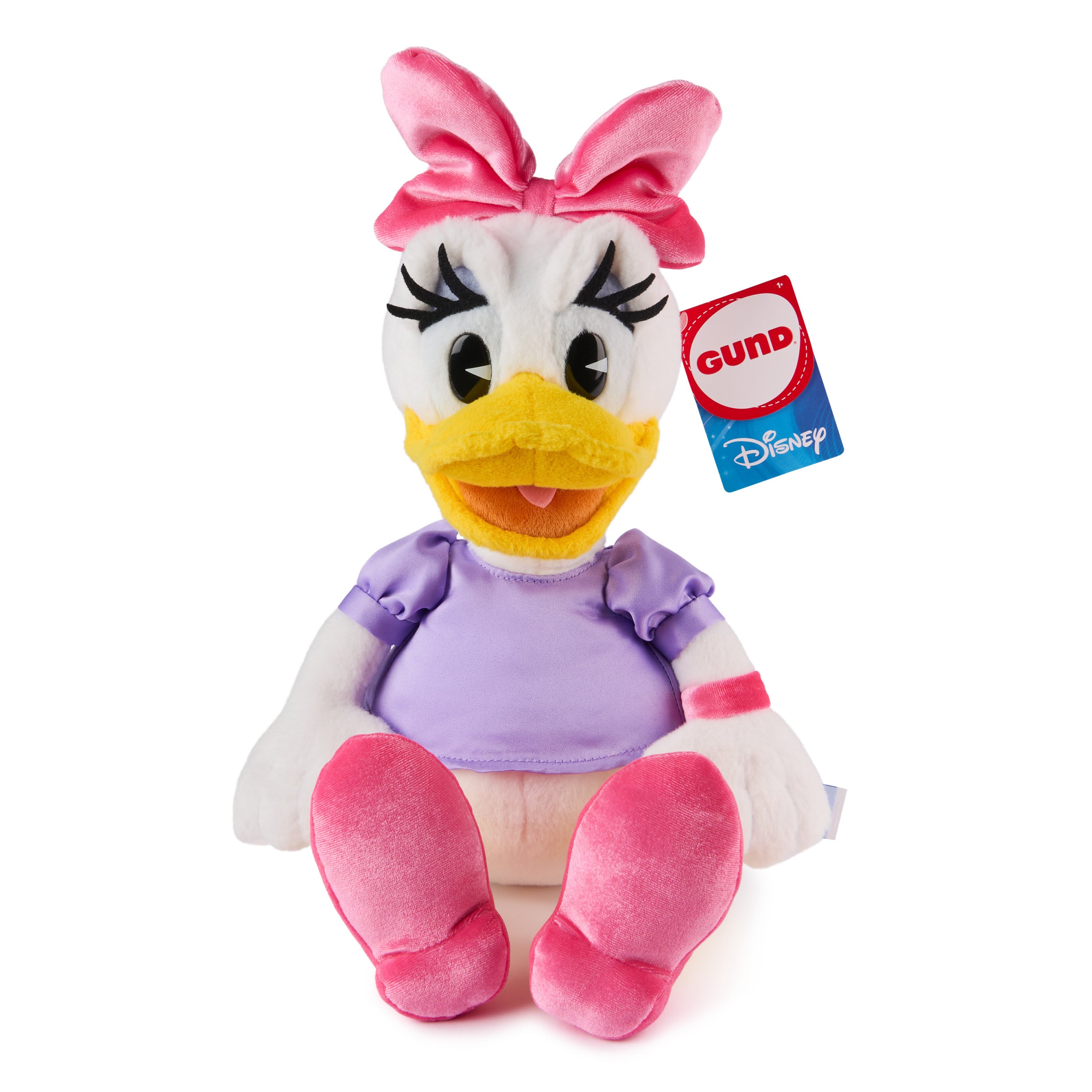 GUND Disney Official Daisy Duck Classic Plush, Mickey and Friends, Deluxe Collector Stuffed Animal for Ages 1 and Up, Blue/White, 14”