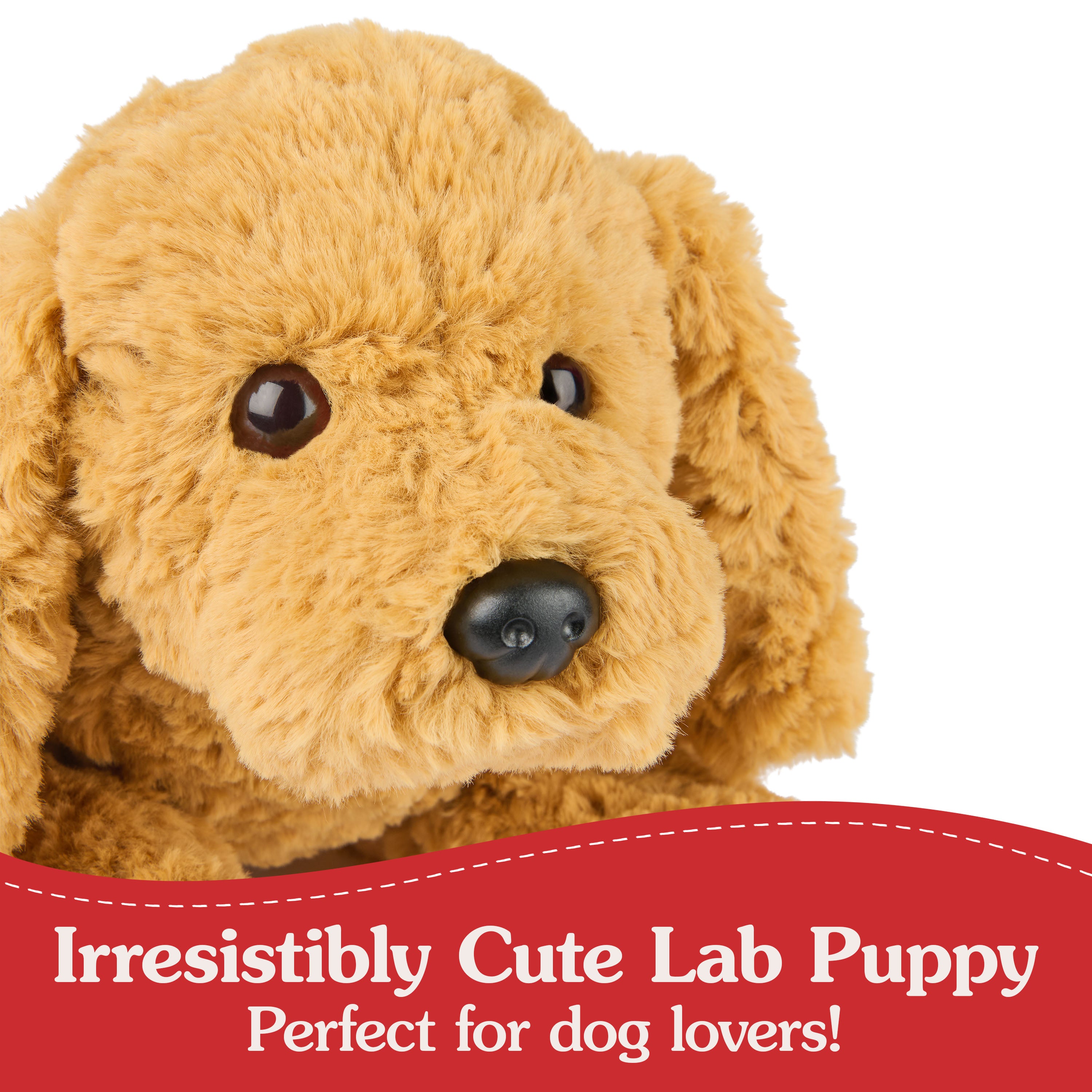 GUND Muttsy Dog Plush, Premium Plush Puppy Stuffed Animal for Ages 1 and Up, Brown, 14”