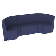 Pro Series Tallback Chairs 18" Seat Height, 3-Piece Set - Navy