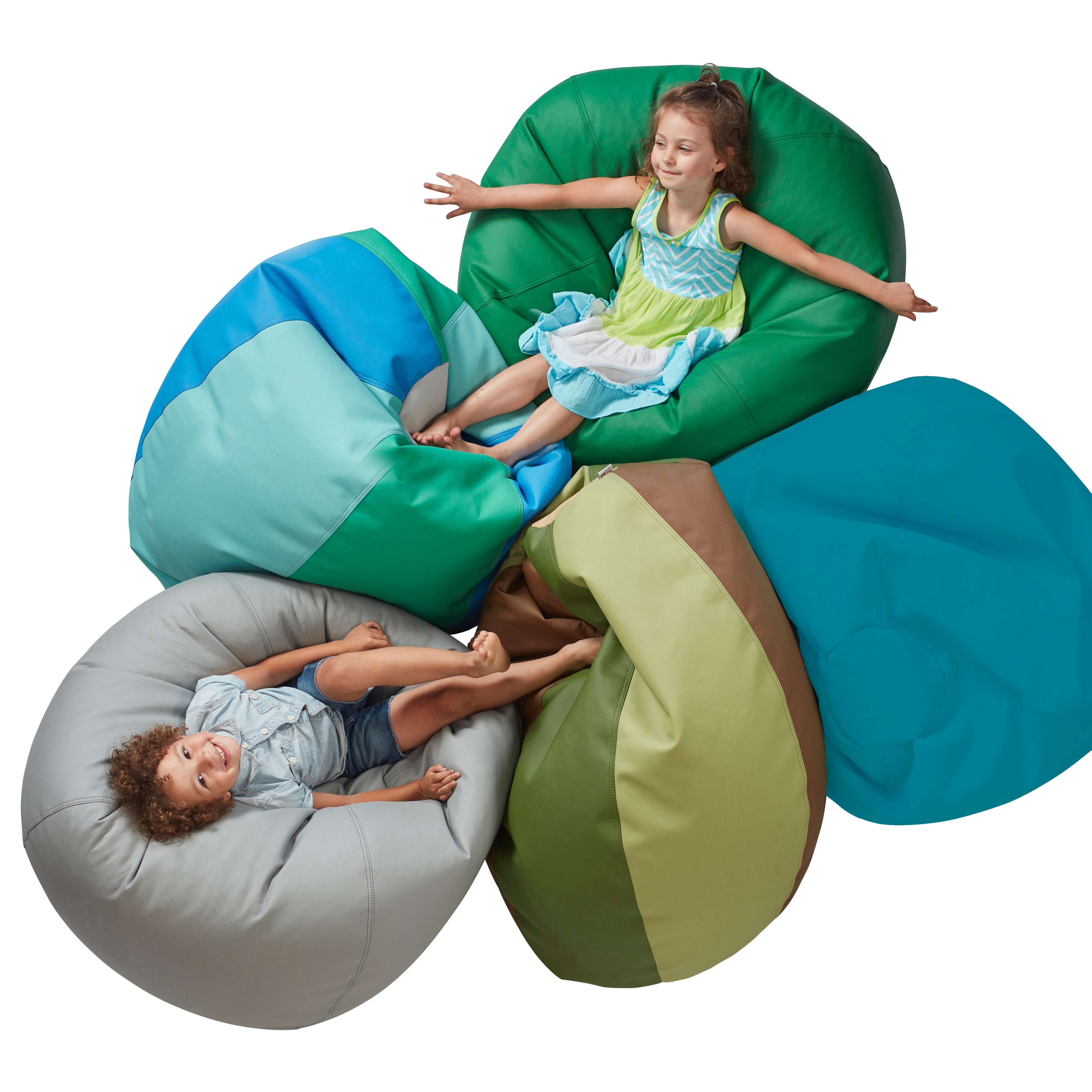 SoftScape Classic 35" Standard Bean Bag - Teal