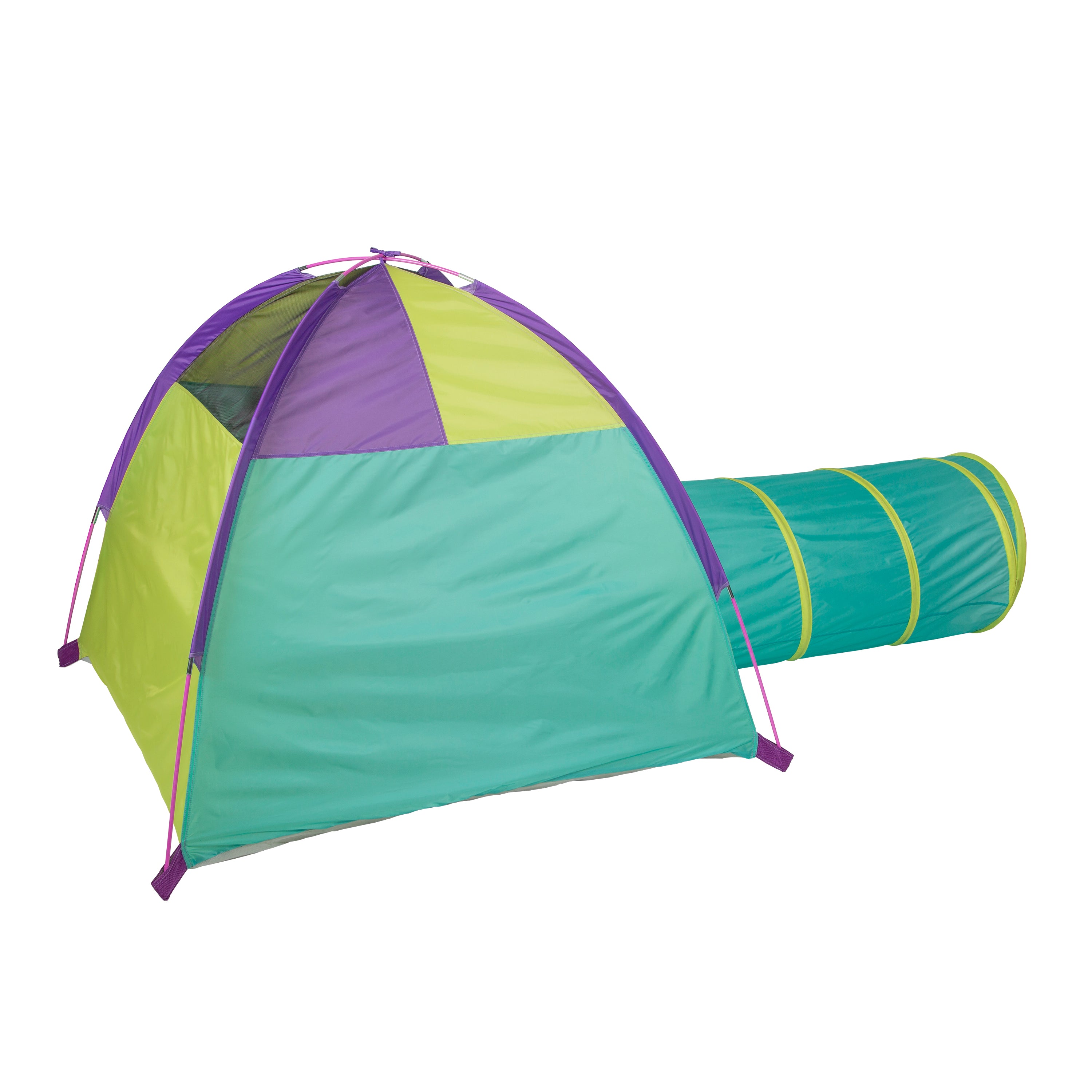 Neon Hide-Me Tent & Tunnel Combo
