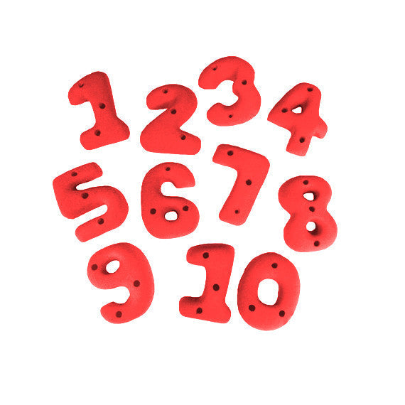 Easymount Number (10) Red