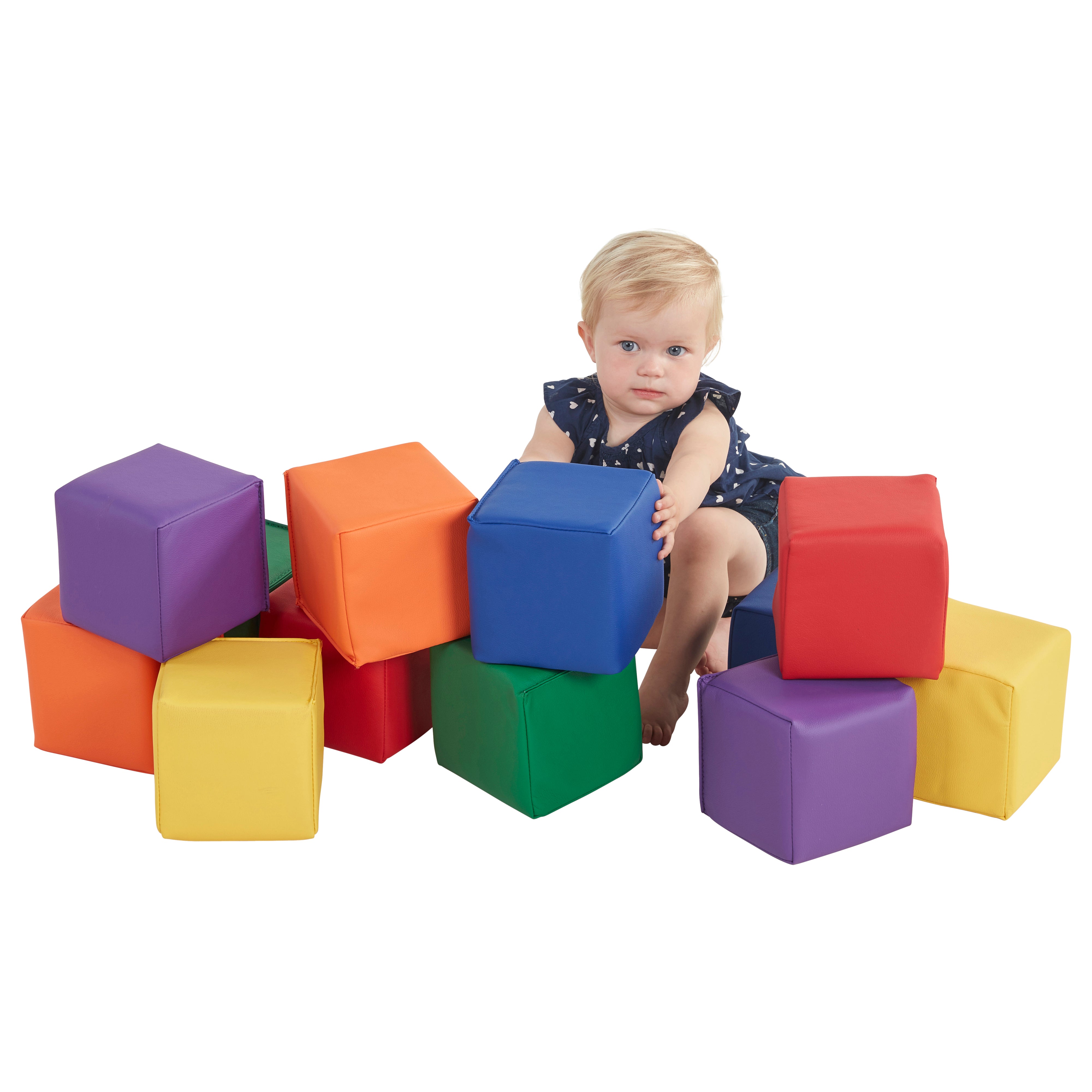 SoftZone Patchwork Toddler Blocks - Assorted
