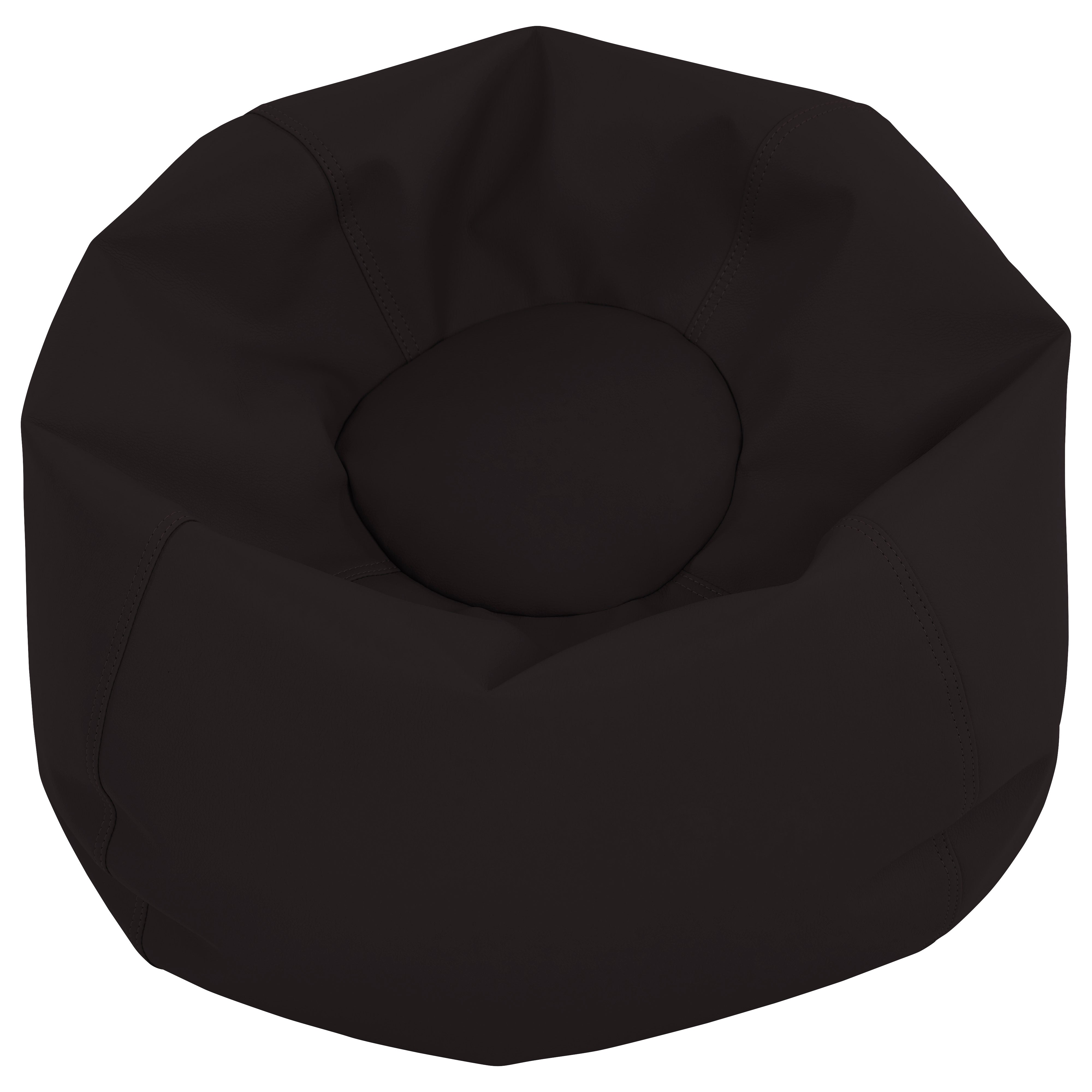 SoftScape Classic 26" Junior Bean Bag - Black