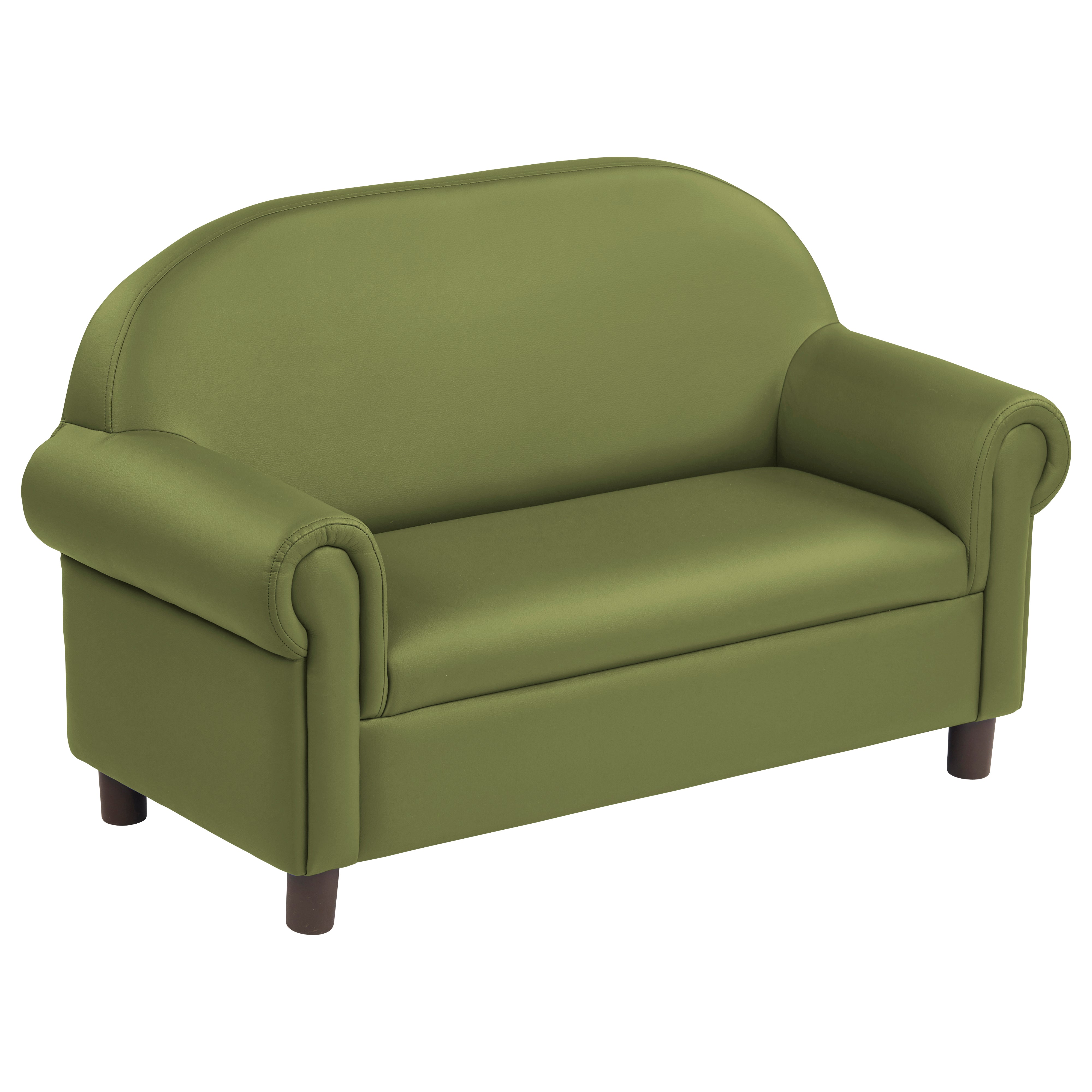 Little Lux Preschool Sofa - Fern Green