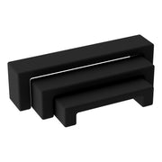 Pro Series Nesting Benches, 3-Piece Set - Black
