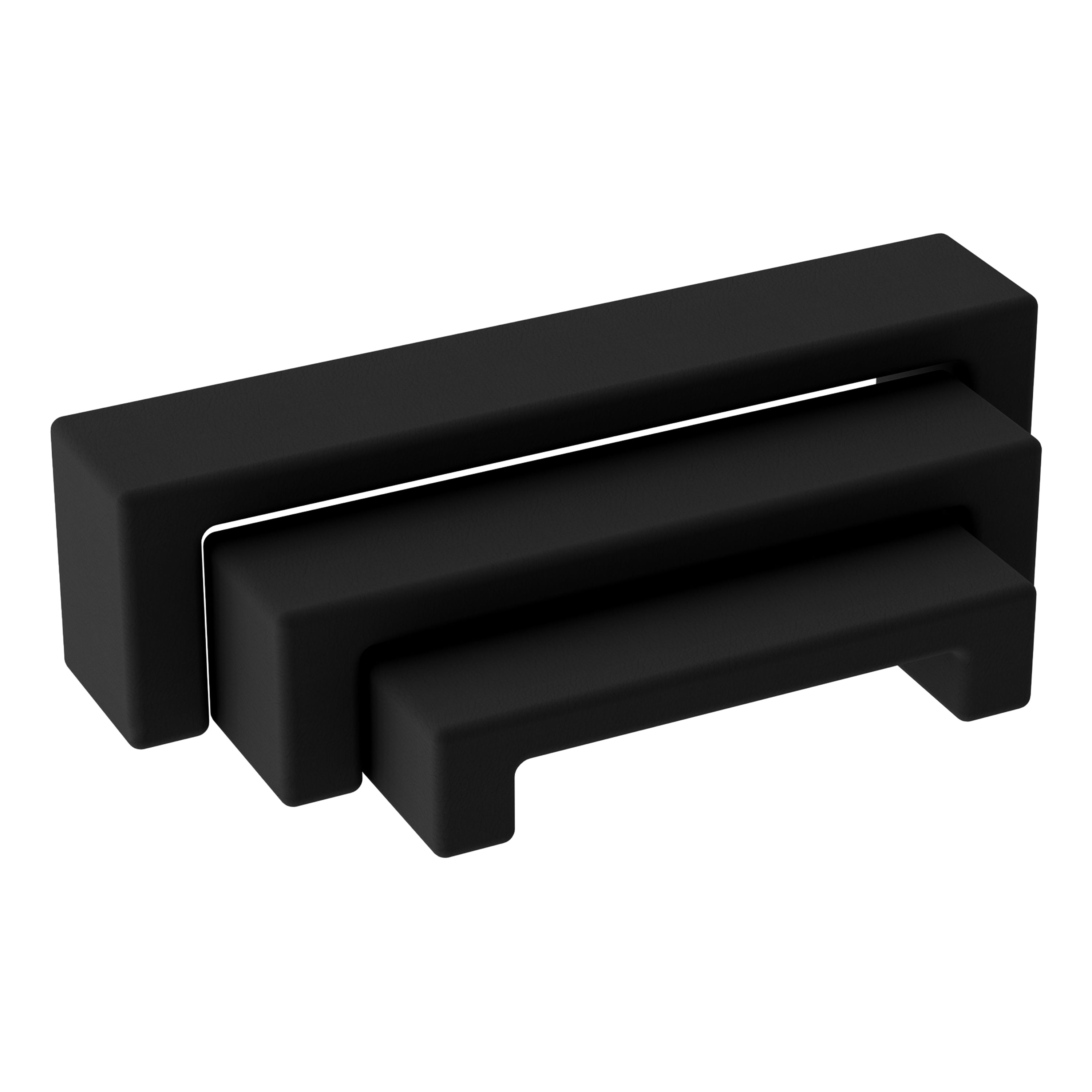 Pro Series Nesting Benches, 3-Piece Set - Black