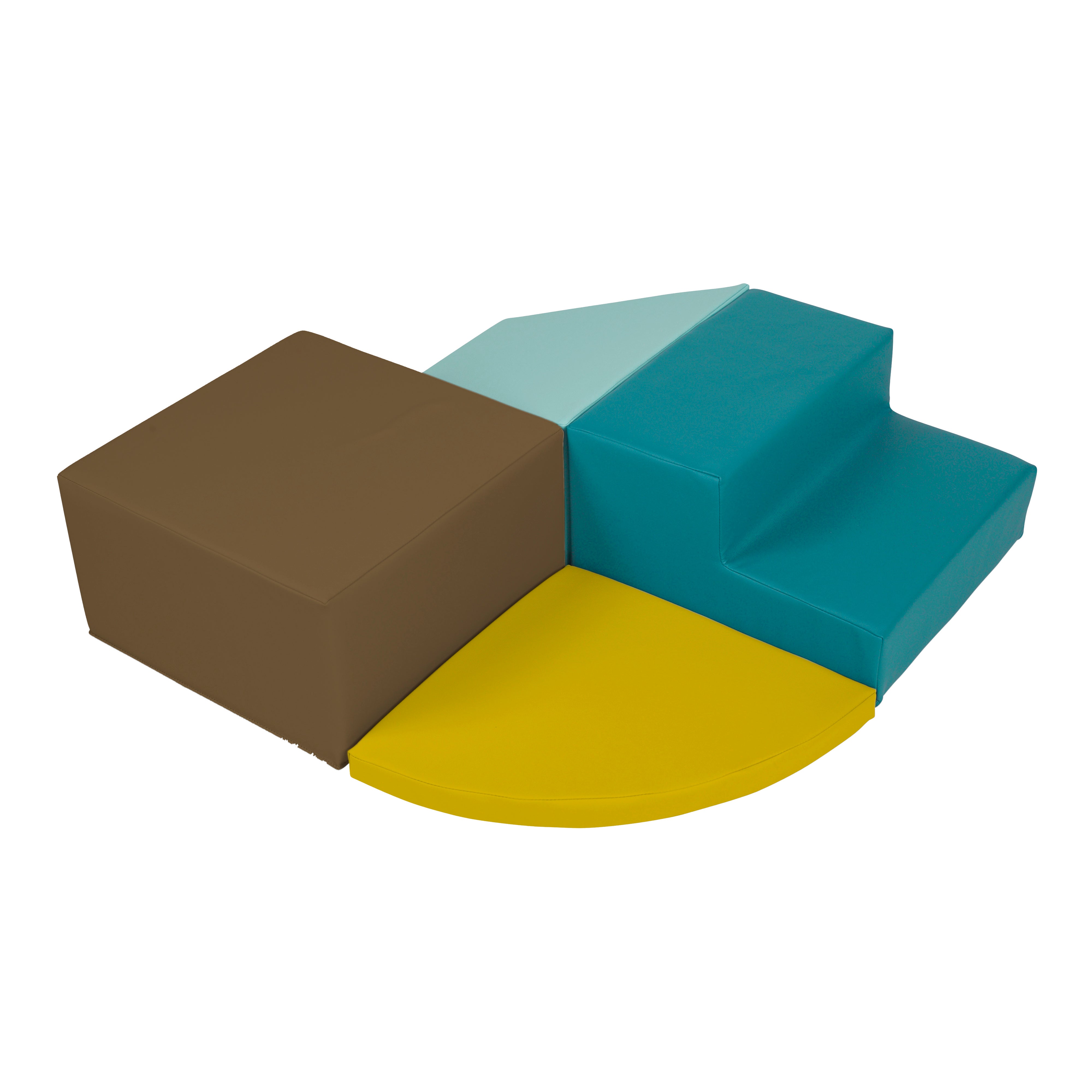 SoftScape Toddler Playtime Corner Climber - Earthtone/Contemporary