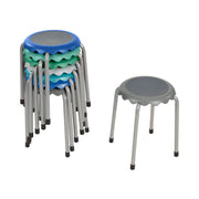 Daisy Stackable Stool Set 8-Piece - Contemporary