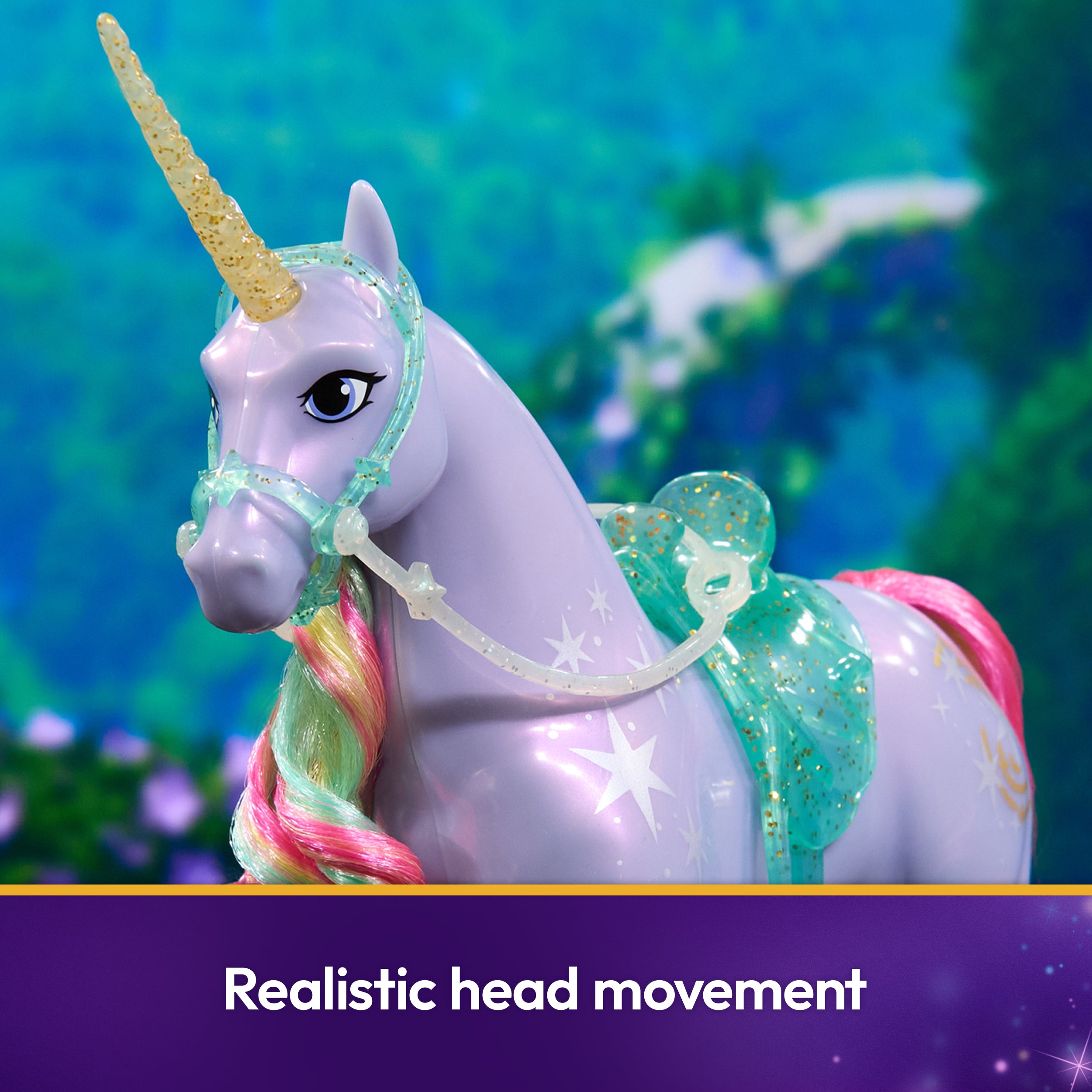 Unicorn Academy, Power of Friendship Wildstar with Translucent Saddle & Bridle, 11”, Dolls & Unicorn Toys for Girls Ages 4 and up
