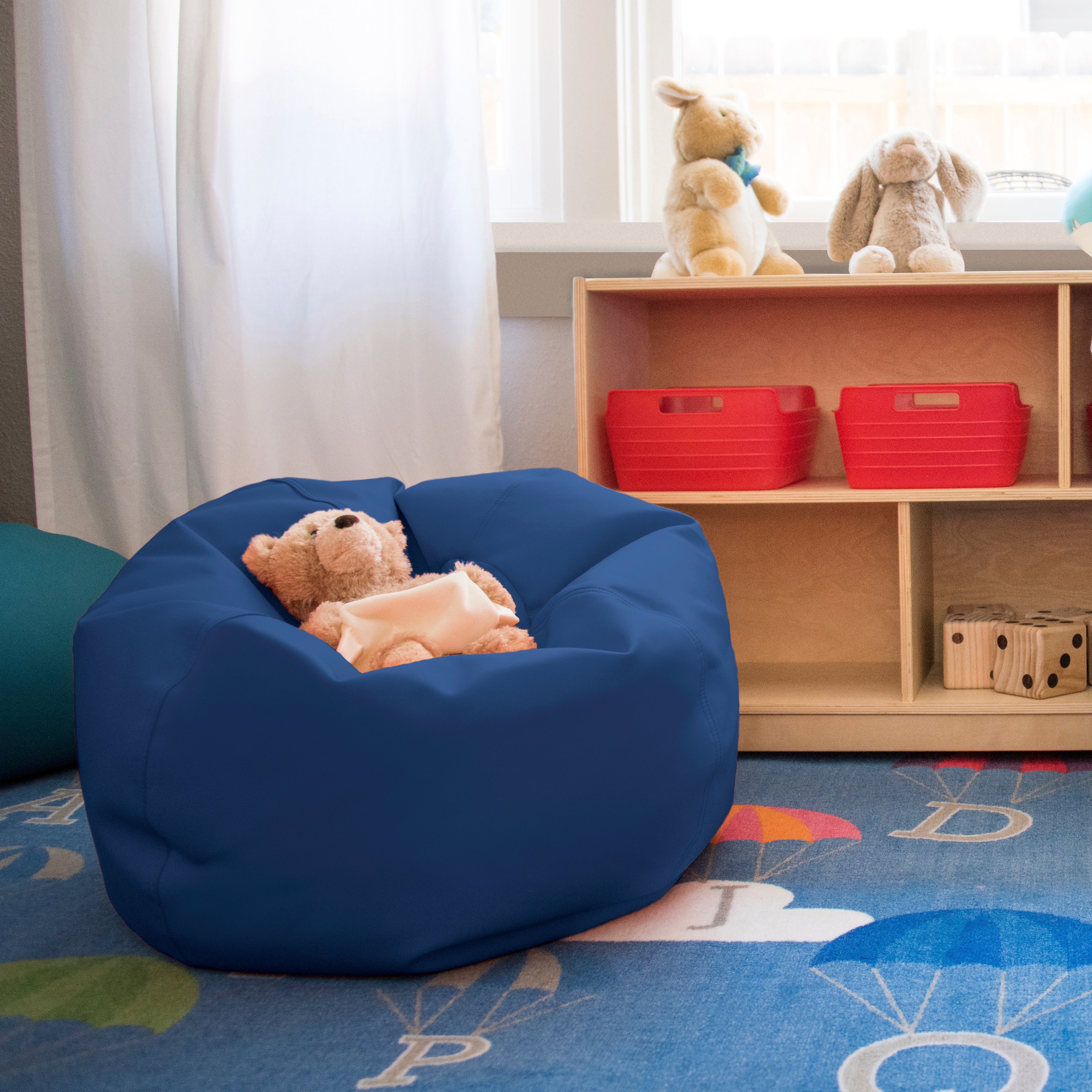 SoftScape Classic 26" Junior Bean Bag - Navy