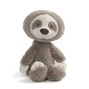 Baby GUND, Lil’ Luvs Collection Reese Sloth Plush Stuffed Animal, Gray and Brown, 12”