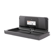 Span Horizontal Baby Changing Station w/ EZ Mount™ Backer Plate - Dark Gray
