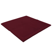 SoftScape Two-Texture Space Saver 4-Fold Toddler Activity Mat - Bordeaux