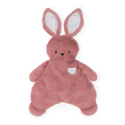Baby GUND Oh So Snuggly Bunny Lovey, Premium Soft Plush Blanket for Babies and Newborns, Dusty Rose Pink