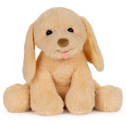 Baby GUND My Pet Puddles Animated Plush, Premium Stuffed Animal Barking Plush Puppy Dog for Ages 1 and Up, Yellow, 12”