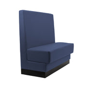 Pro Series Single-Sided Restaurant Booth Seating - Navy