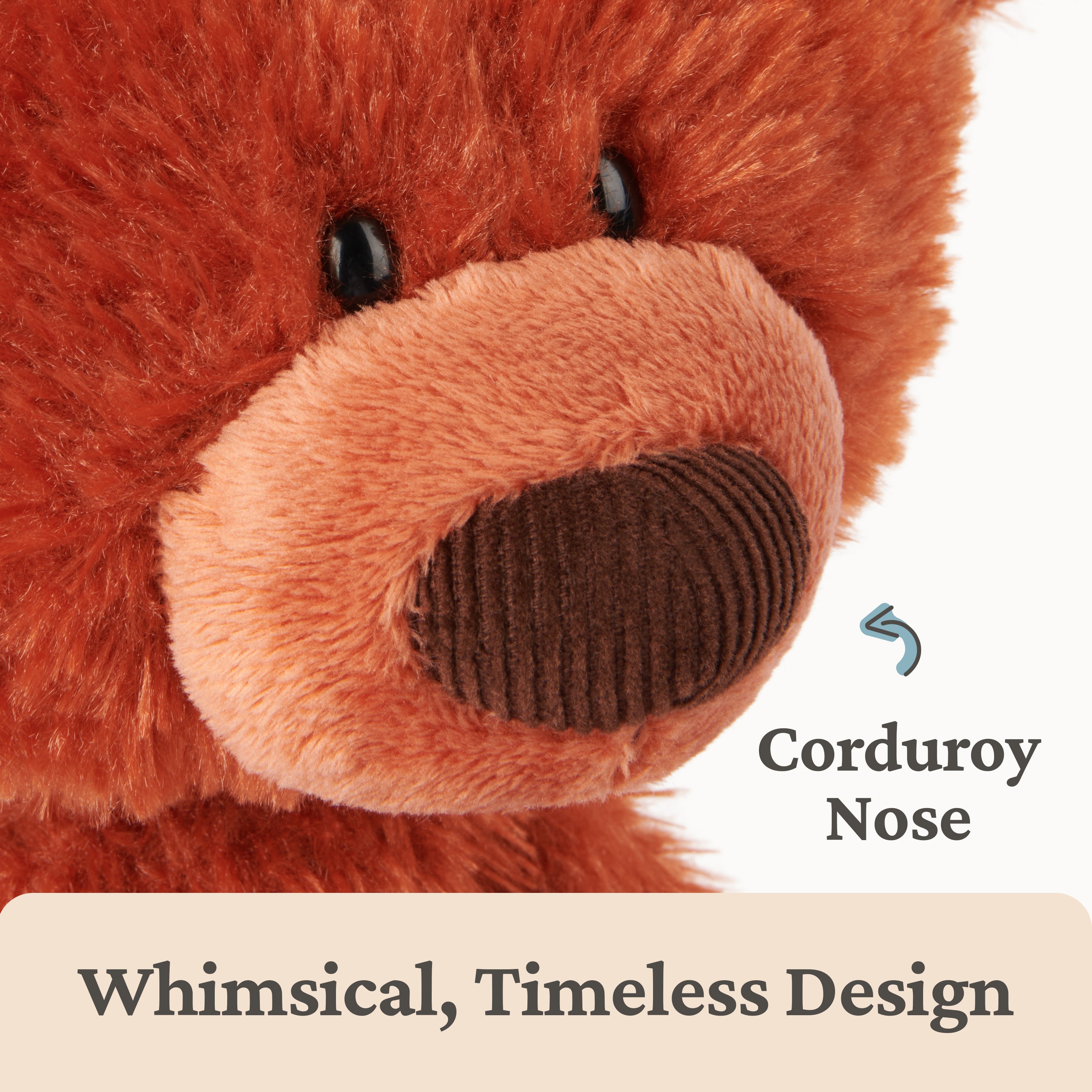 GUND Toothpick Pumpkin Pie, Teddy Bear Stuffed Animal for Ages 1 and Up, Pumpkin Orange, 15”