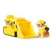 PAW Patrol, Rubble’s Bulldozer Toy Truck with Collectible Action Figure, Sustainably Minded Kids Toys for Boys & Girls Ages 3 and Up