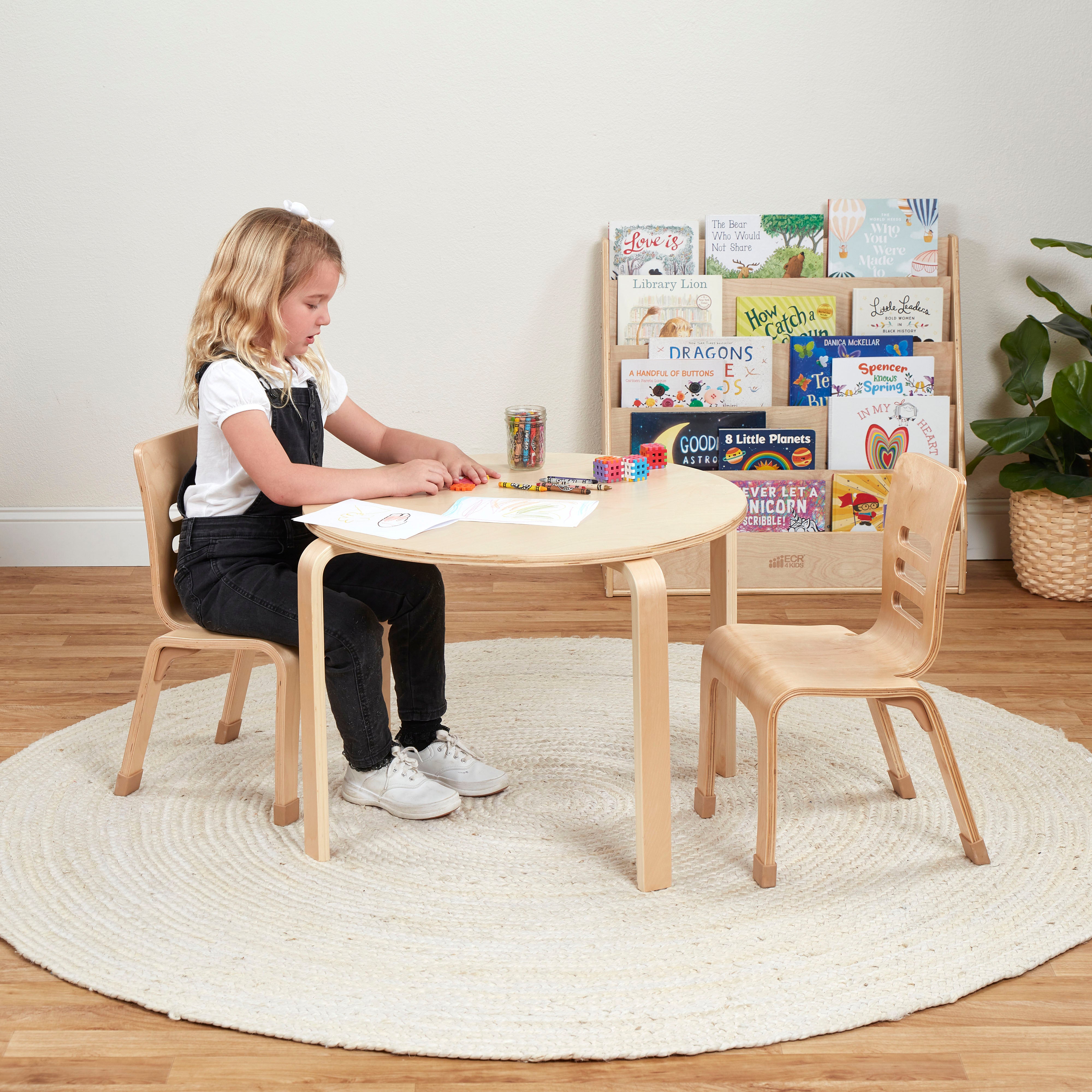 12in Bentwood Chair 2-Pack - Natural
