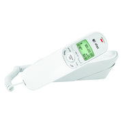 AT&T TR1909 Trimline Telephone with Call Waiting Caller ID White