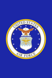 12X18 IN US AIR FORCE SEAL GARDEN BAN