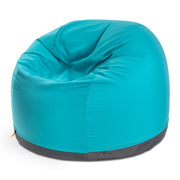 Jaxx Palmetto Large Round Outdoor Bean Bag Club Chair - Light Blue