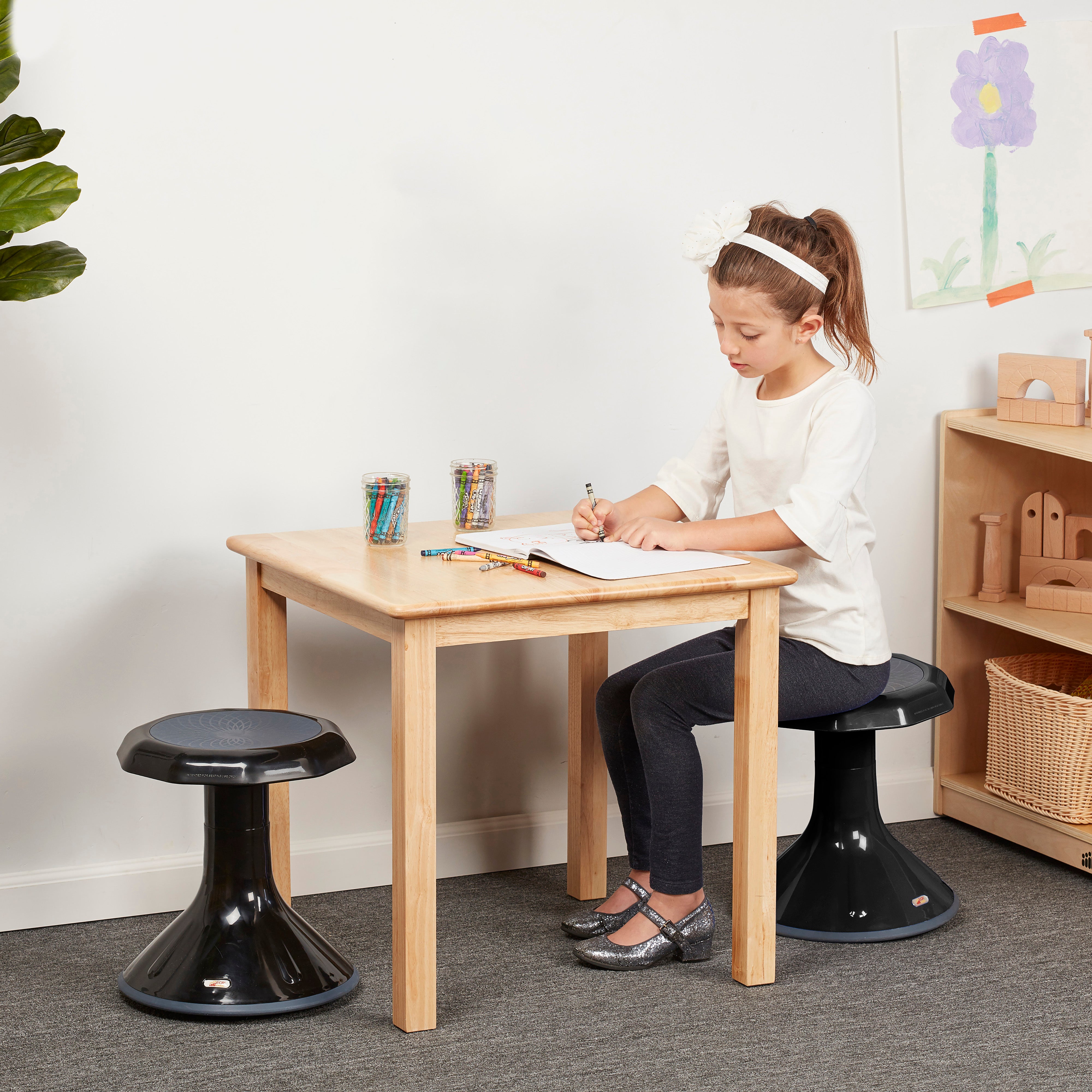 15in ACE Stool - Black
