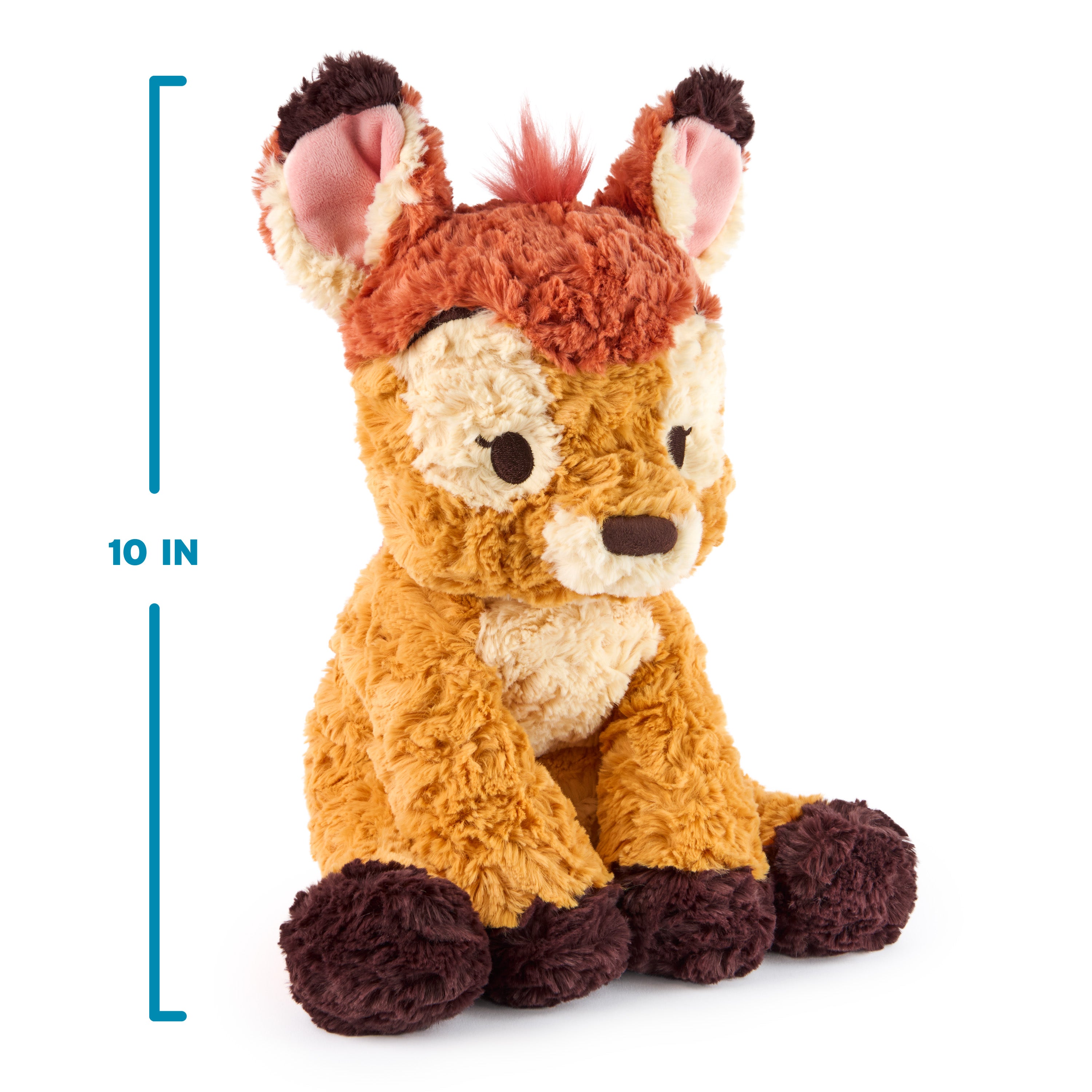GUND Disney Official Bambi Plush, Disney Cozys Collection, Bambi Toys, Deer Stuffed Animal for Ages 1 and Up, Brown, 10”