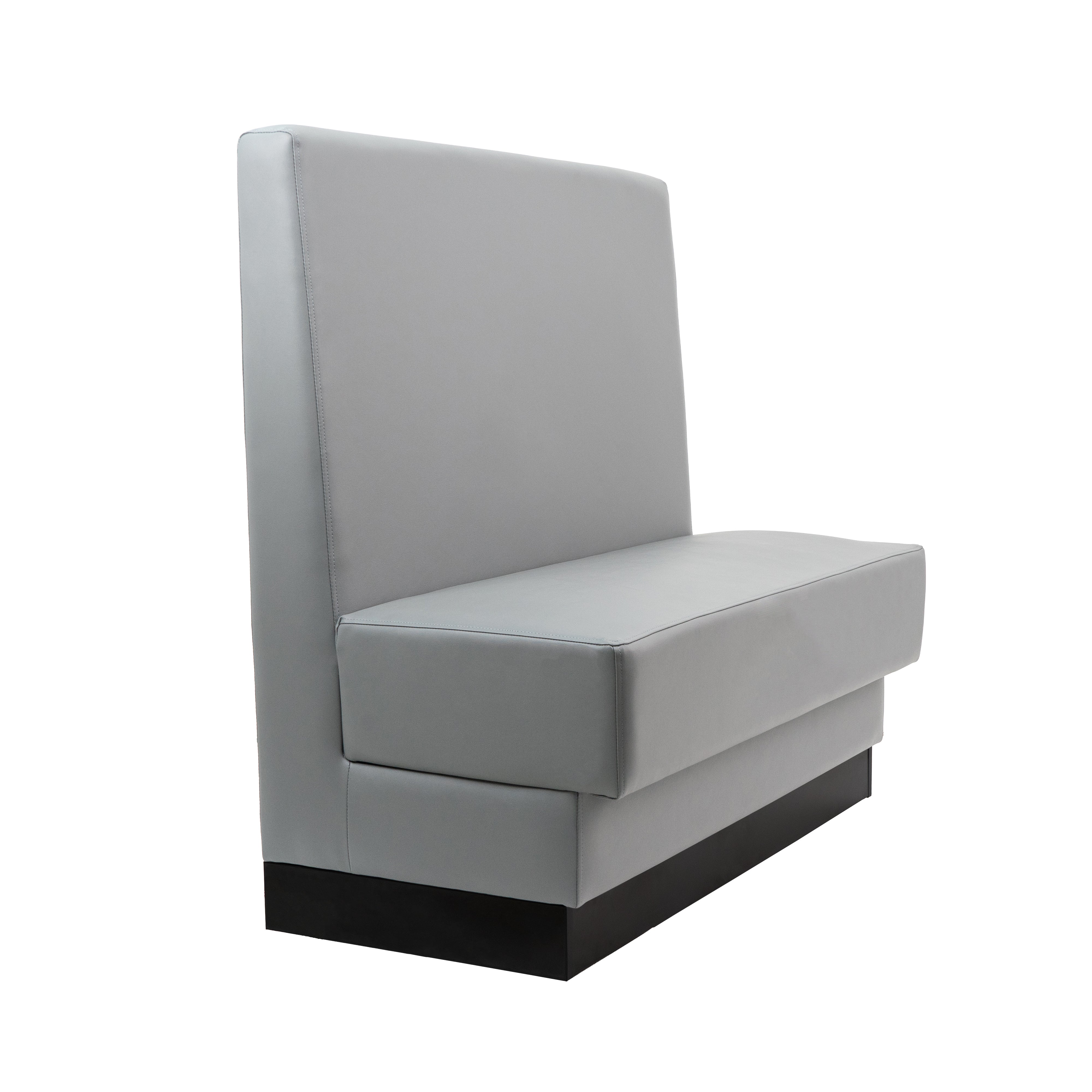 Pro Series Single-Sided Restaurant Booth Seating - Dark Gray
