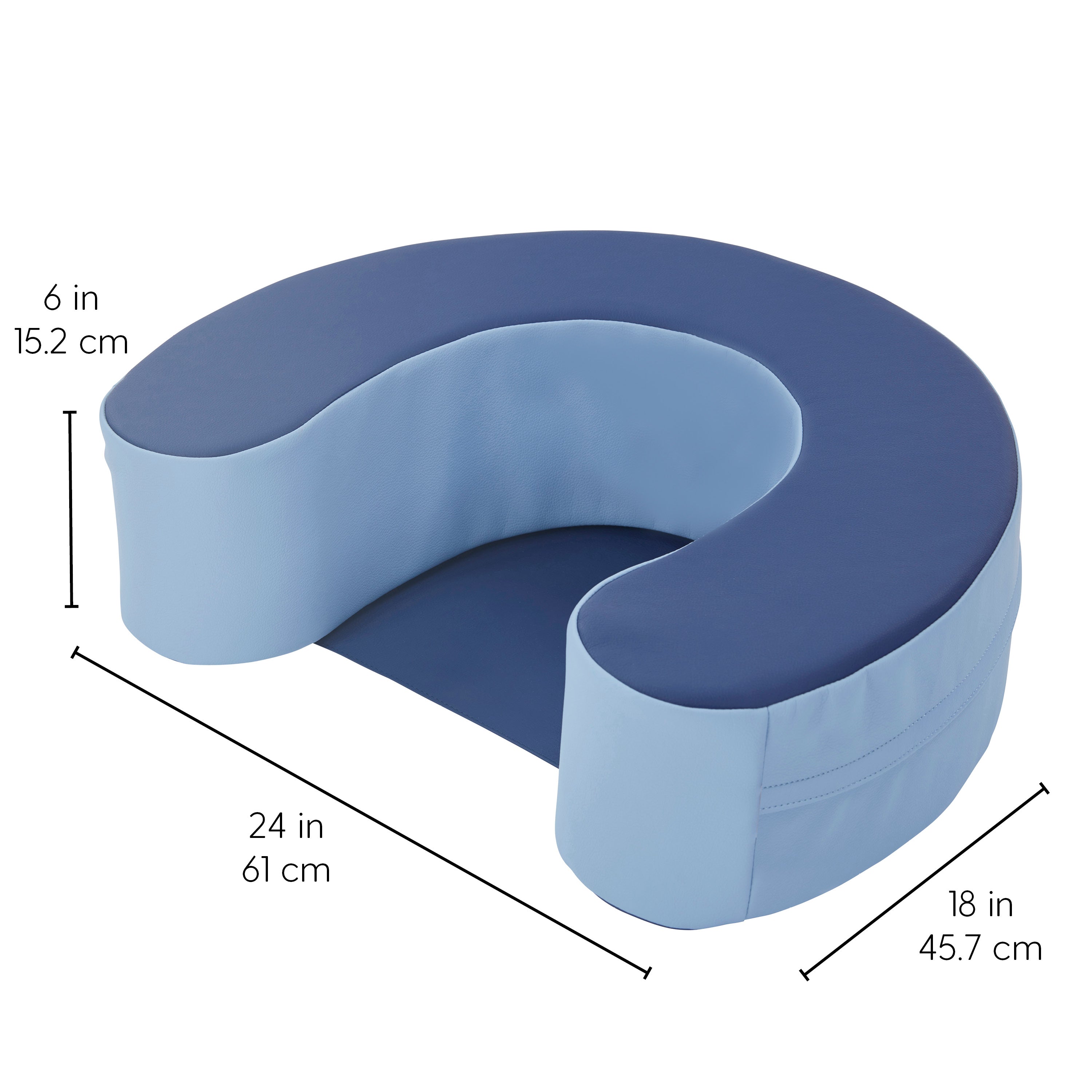 SoftScape Sit and Support Ring - Navy/Powder Blue