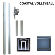 Outdoor Volleyball System - Coastal Competition - (4 in.) (Square Post)