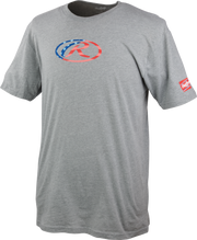 Rawlings Adult Usa T-Shirt - Small - Gray