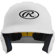 Rawlings Mach Matte Senior Baseball Helmet - White