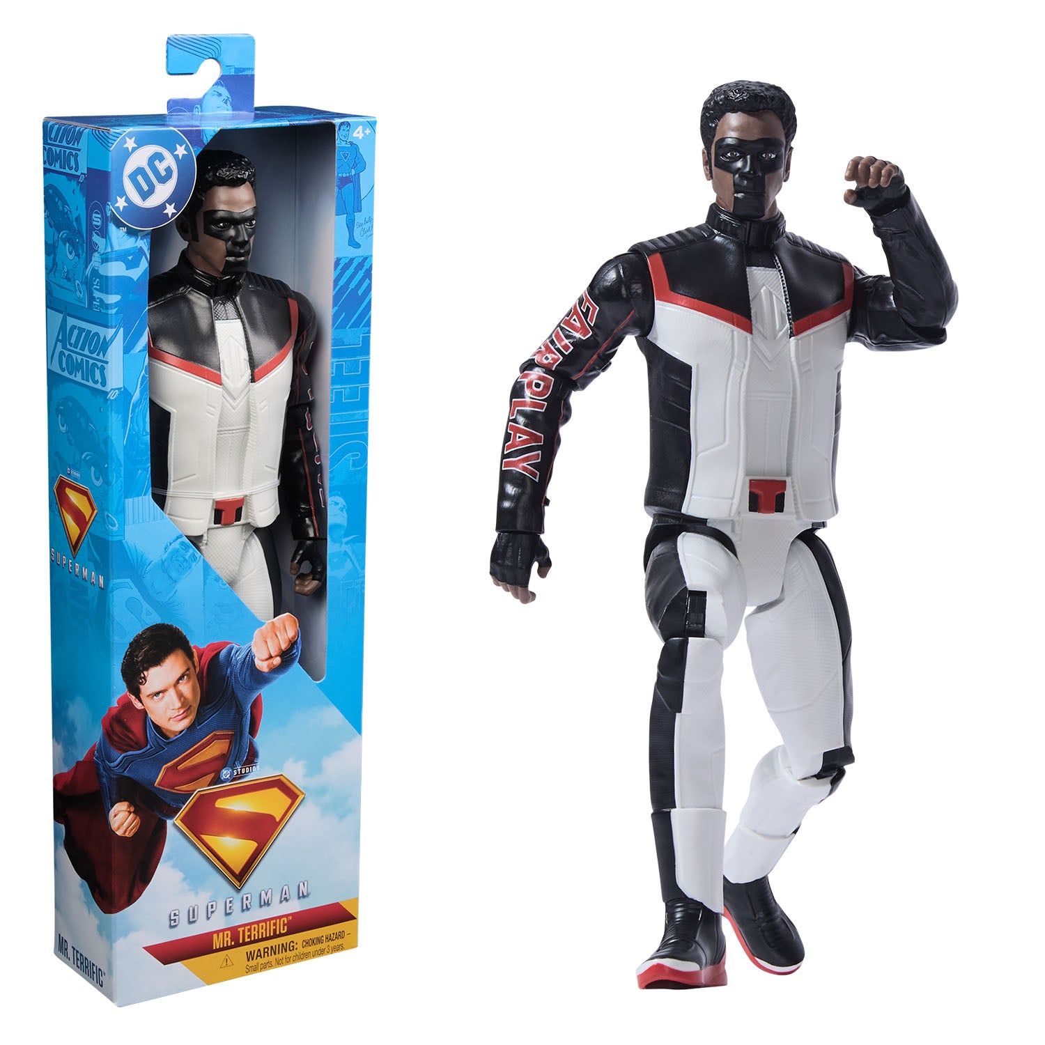 DC Comics, SUPERMAN 12-inch Superhero Action Figure, For Ages 4 and up Styles May Vary