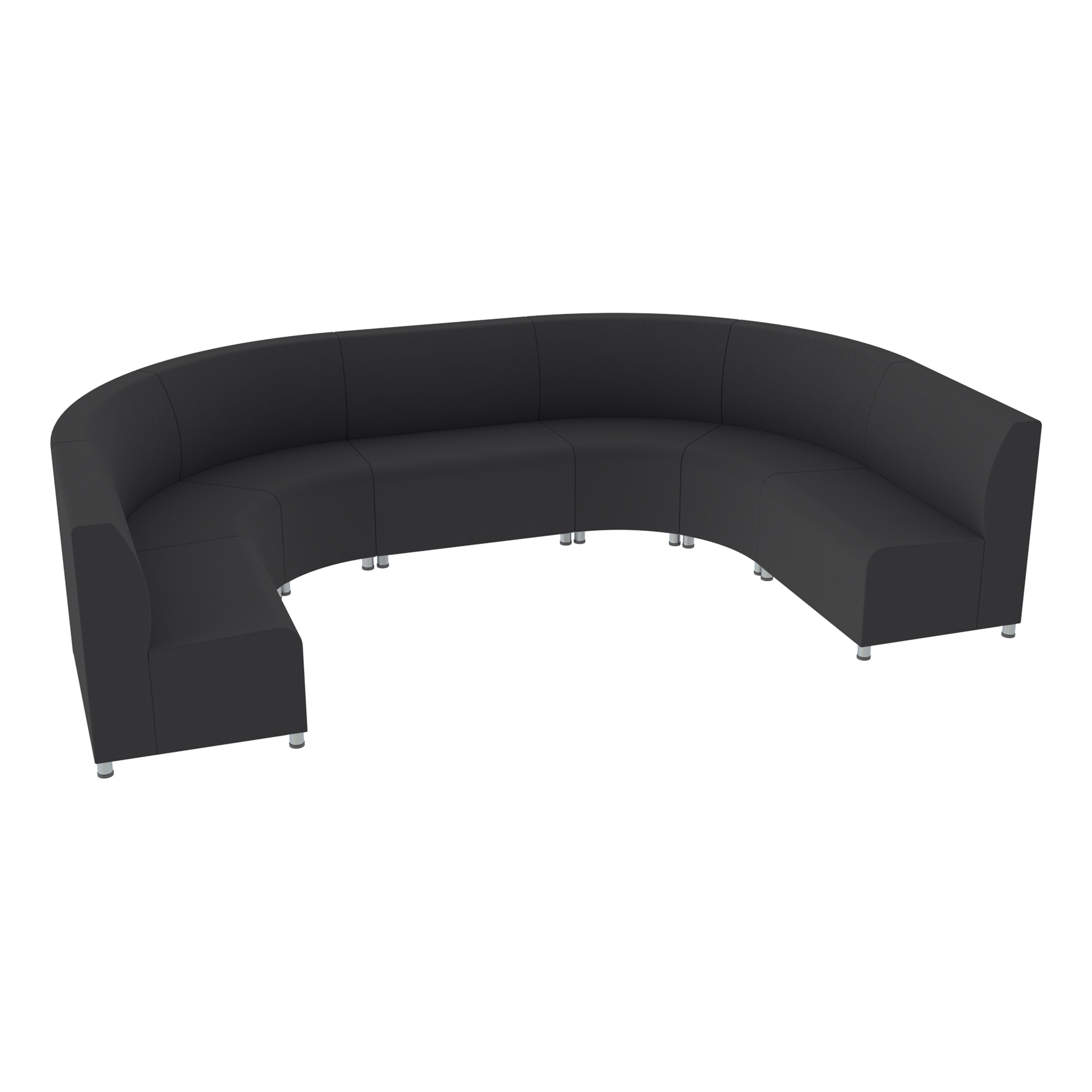 Pro Series Connect Seating, 7-Piece Set - Black